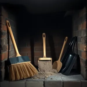 Jak wyczyścić kominek w środku