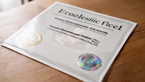 jak wygląda certyfikat kominka