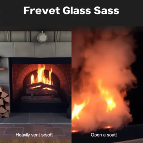 Jak zabezpieczyć szybę kominka przed okopceniem