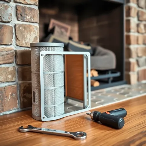 Jak zamontować filtr do kominka