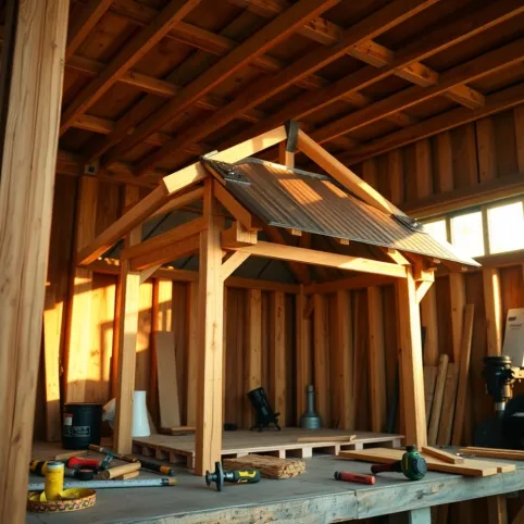 Jak zrobić dach do wędzarni