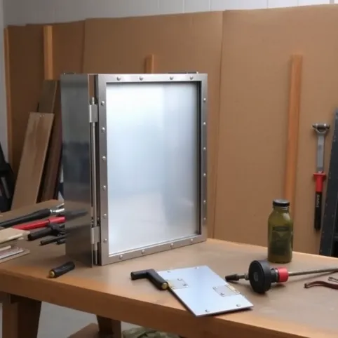 Jak zrobić drzwiczki do kominka