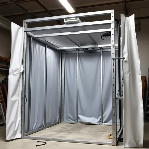 Jak zrobić kabinę do malowania proszkowego