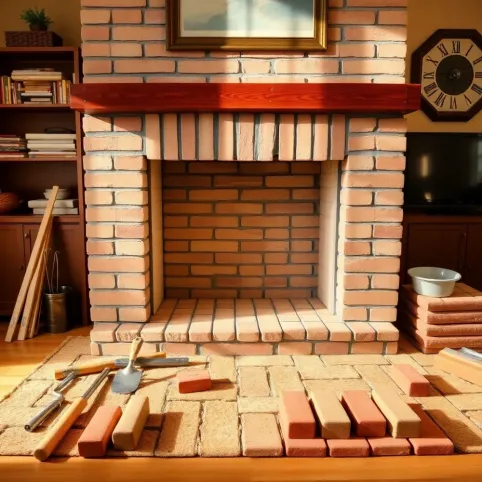 Jak zrobić kominek w salonie