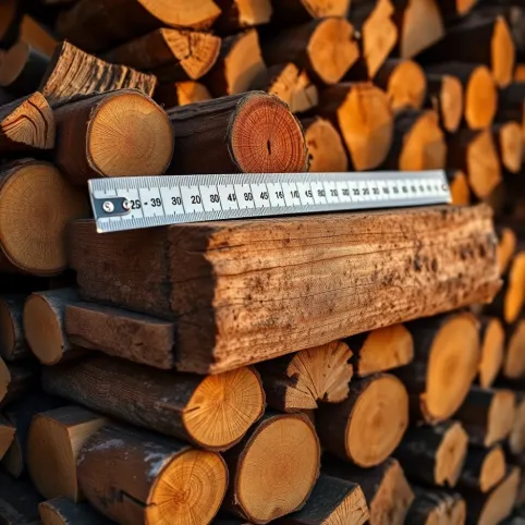 Jaka długość drewna do kominka