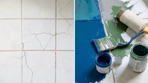 jaka farba pomalowac plytki w kuchni