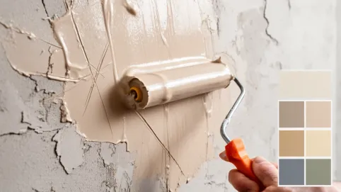 Jaką farbą pomalować tynk żywiczny