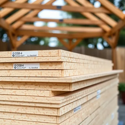 Jaka płyta OSB na dach altanki