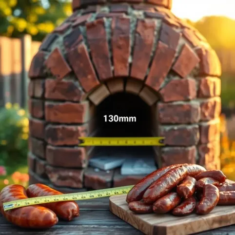 Jaka średnica komina do wędzarni