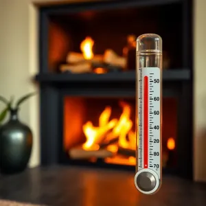 Jaka temperatura na kominku z płaszczem wodnym