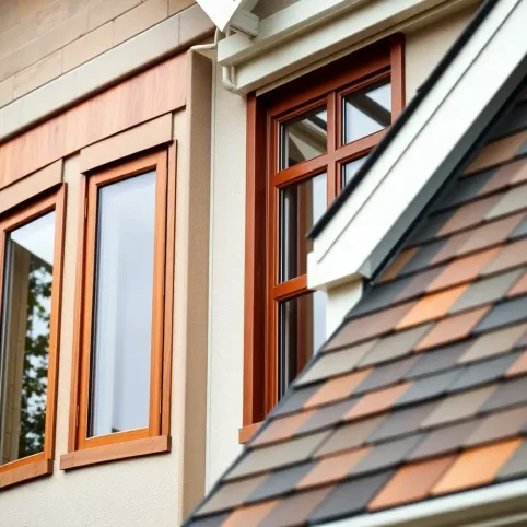 Jaki kolor dachu do brązowych okien