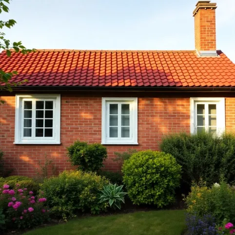 Jaki kolor okien do ceglastego dachu