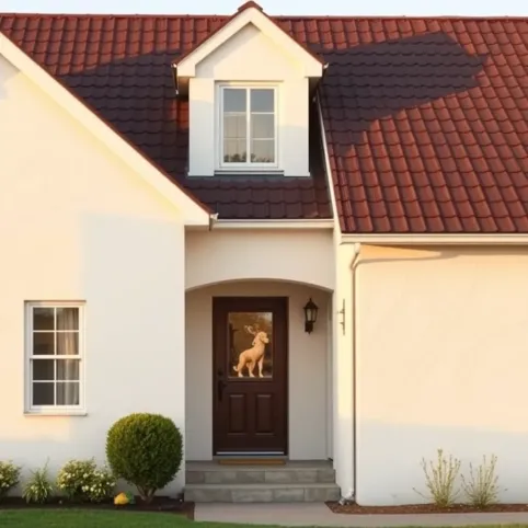 Jaki kolor pasuje do brązowego dachu