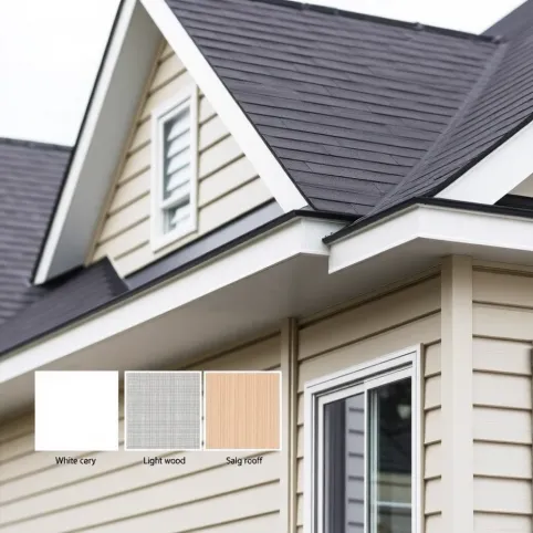 Jaki kolor podbitki do czarnego dachu