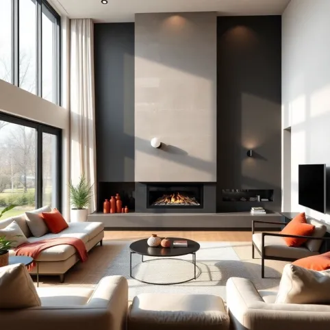 Jaki Kominek Do Salonu 40M2