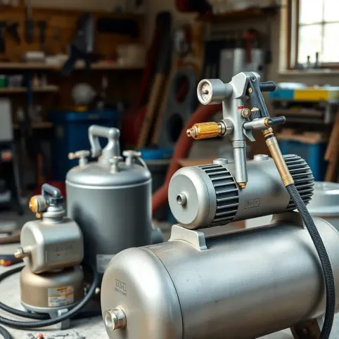 Jaki kompresor do malowania pistoletem