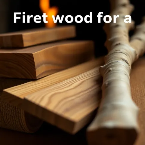 Jakie drewno do kominka tabela