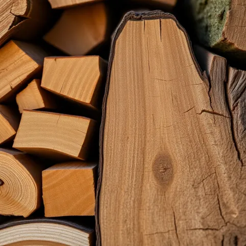 Jesion czy dąb do kominka