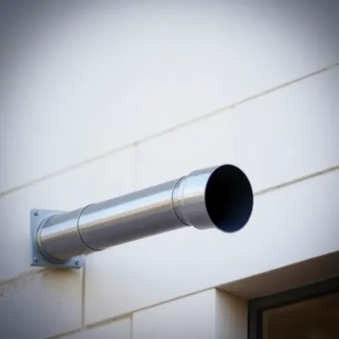 Komin poziomy do pieca kondensacyjnego