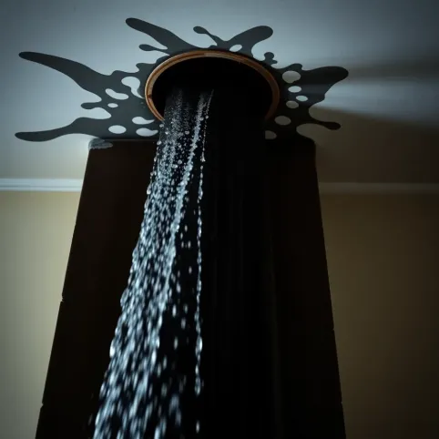 Komin przecieka do środka