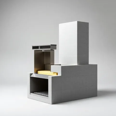 Komin systemowy do kominka