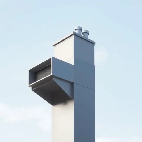 Komin systemowy z wentylacja 7m