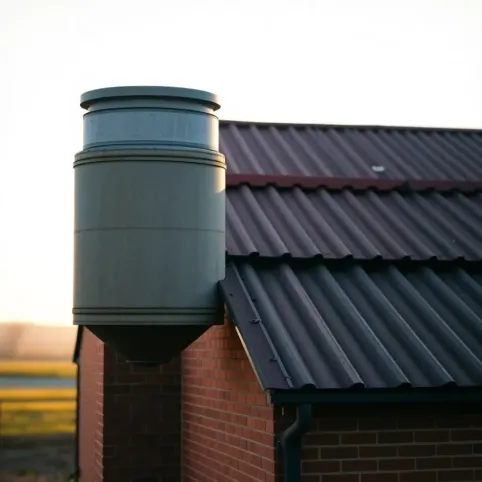 Komin wentylacyjny do chlewni