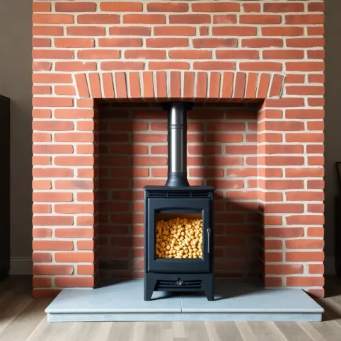 Komin z cegły a piec na pellet