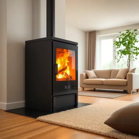 Kominek 12 kW ile ogrzeje