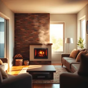 Kominek 8kw ile ogrzeje