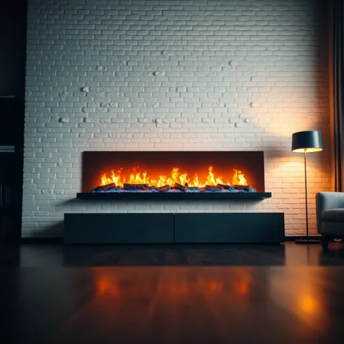 Kominek bez komina w domu