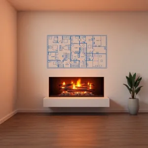 Kominek ile kW na 100m2