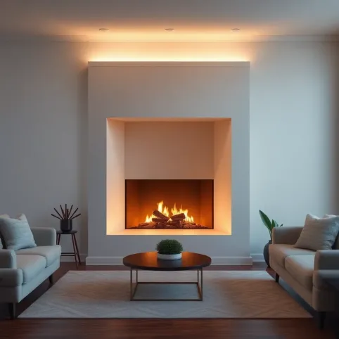 Kominek narożny zabudowa wymiary