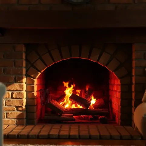 Kominek w domu jednorodzinnym