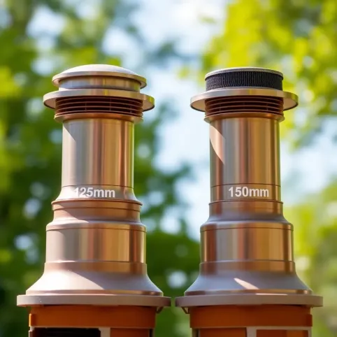 Kominek wentylacyjny 125 czy 150