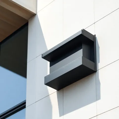 Kominek wentylacyjny boczny montaż