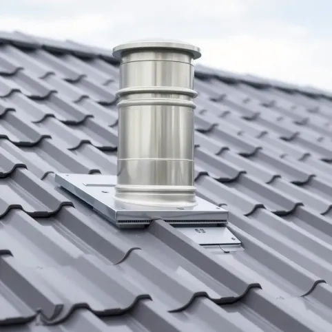 kominek wentylacyjny do blachy trapezowej t18