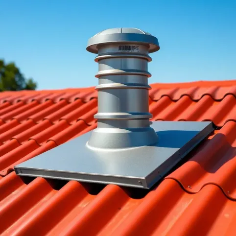 Kominek wentylacyjny do blachy trapezowej T35