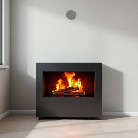 Kominek z płaszczem wodnym 15 kW