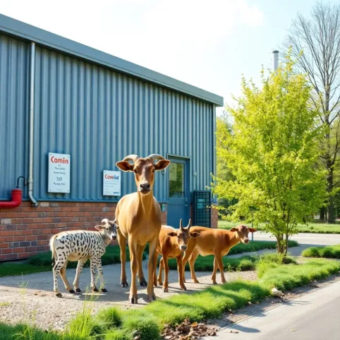 Kominy wentylacyjne do budynków inwentarskich