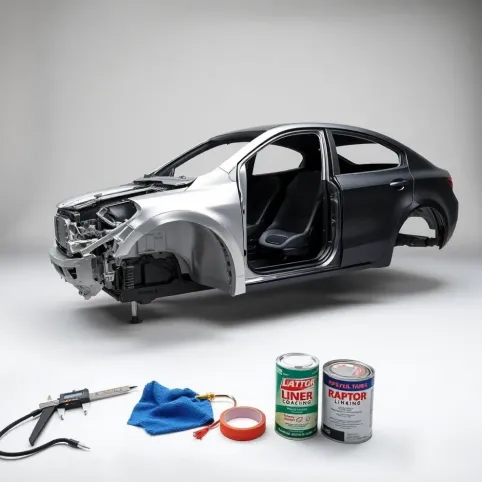 Koszt malowania auta raptorem