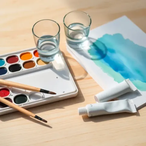 Malowanie akwarelami dla początkujących