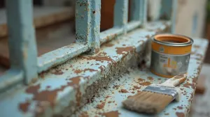 Malowanie balustrady pędzlem cena