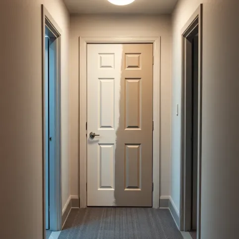 Malowanie drzwi wejściowych w bloku