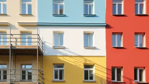 Malowanie elewacji cena za m2 Warszawa