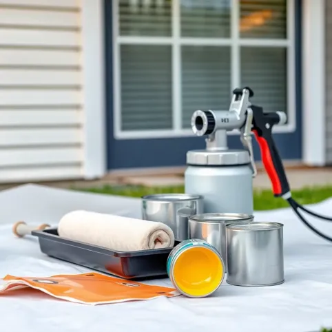 Malowanie elewacji pistoletem czy wałkiem