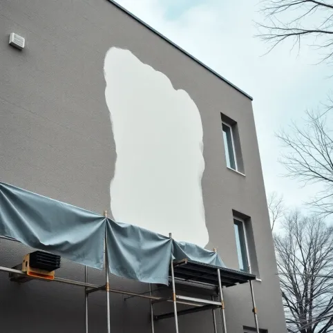 Malowanie elewacji w niskich temperaturach