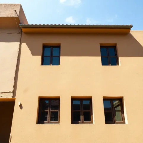 Malowanie elewacji z tynku strukturalnego