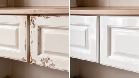 malowanie frontów lakierowanych