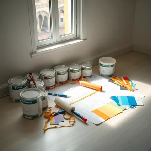 malowanie mieszkania ile farby